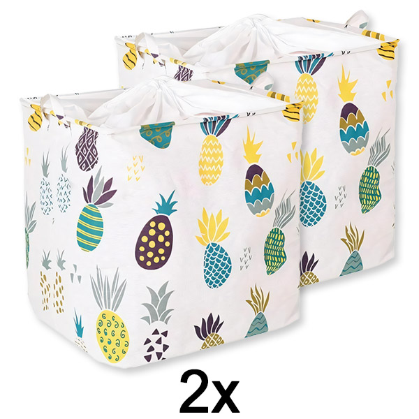 2x Grande boîte de rangement pliante CLOTHBOX