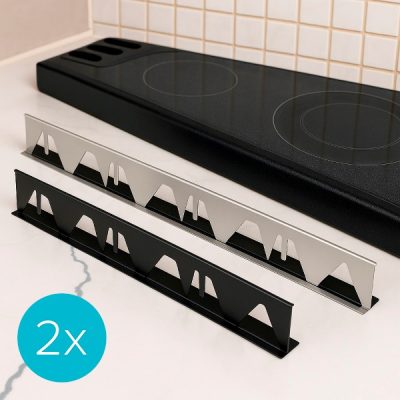 Couvre-joint pour cuisinière qui s'adapte parfaitement (2pcs/set) | STOVGAP