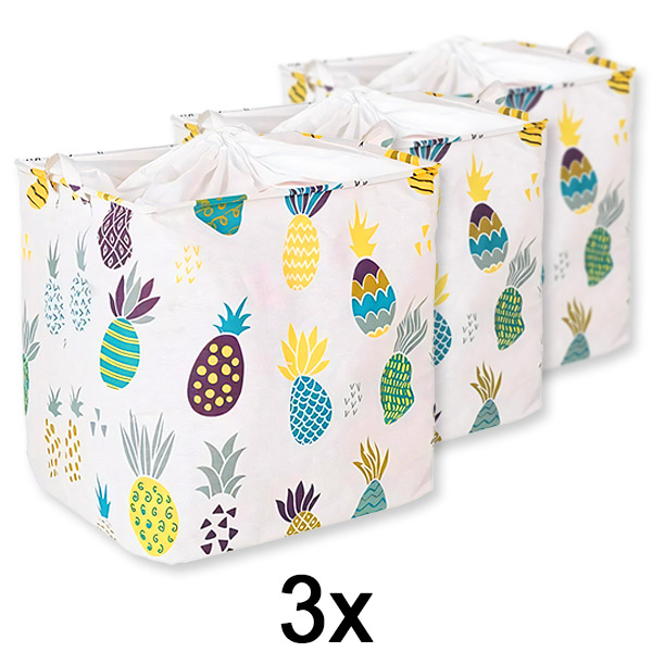 3x Grande boîte de rangement pliante CLOTHBOX