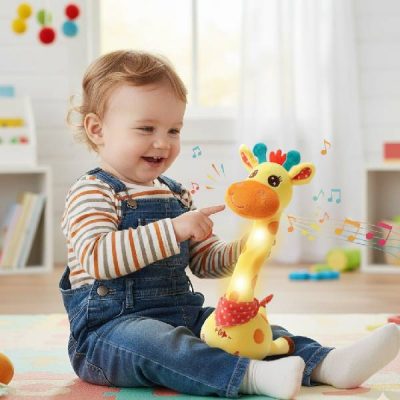 Girafe en peluche interactive | GIRADANCE