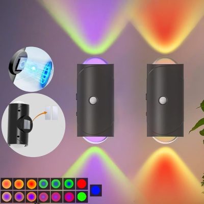 Applique murale intelligente à détection de mouvement (2 pcs) | AURAWALL