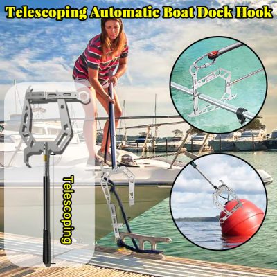 Perche télescopique en métal pour bateau | FASTDOCK