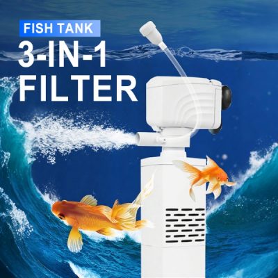Filtre d’eau d’aquarium silencieux 3-en-1 | FILTPRO