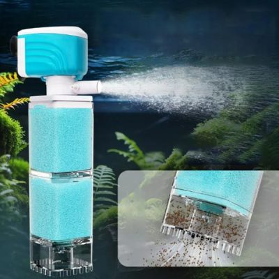 Pompe de filtration d’aquarium submersible | AQUFRESH