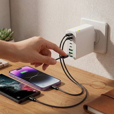 Chargeur de téléphone à ports multiples | CHARGORA