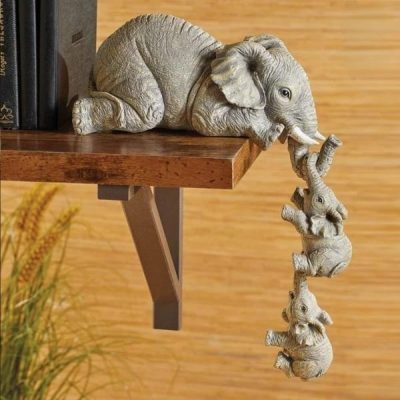 Figurines de famille d’éléphants mignonnes | ELEFIE