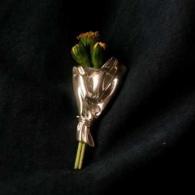 Broche florale minimaliste à porter | VASIFINA