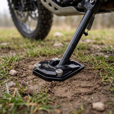 Plaque de béquille pour moto | BIKEPAD