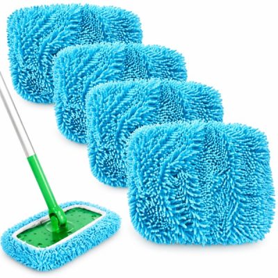 Serpillières en microfibre réutilisables (4 pièces) | MOPORA