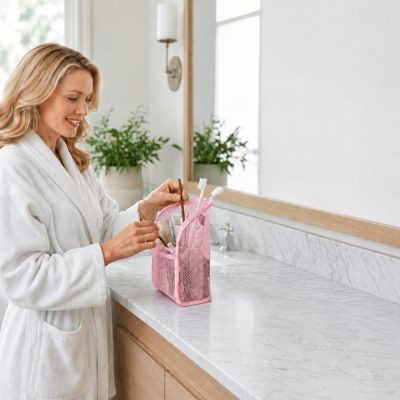 Organisateur de toilette compact pour voyage | TRAVKIT