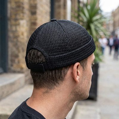 Bonnet en maille respirante sans visière - taille réglable 55-60 cm | BREATHCAP